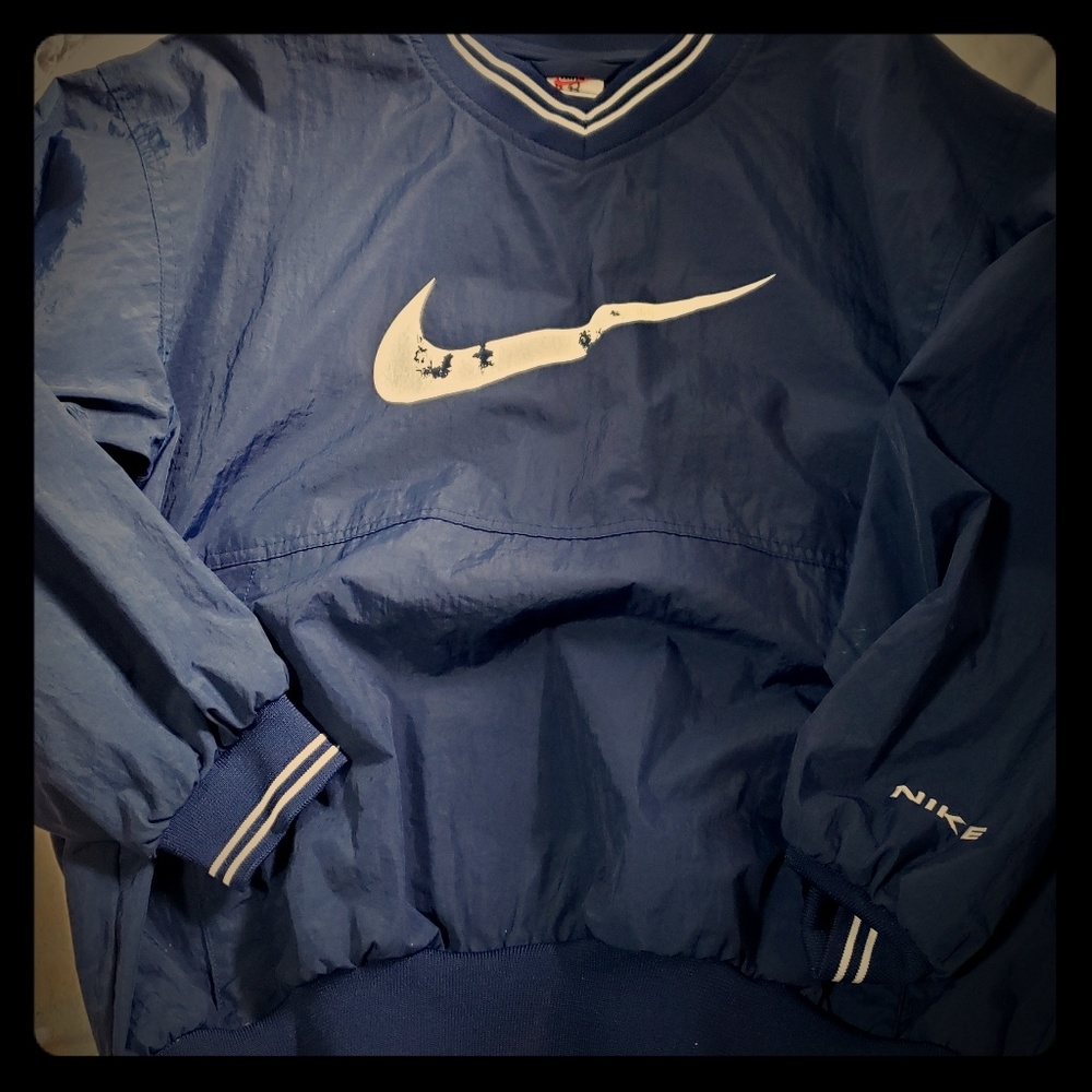 Navy Blue Vintage 90s Nike Pullover
